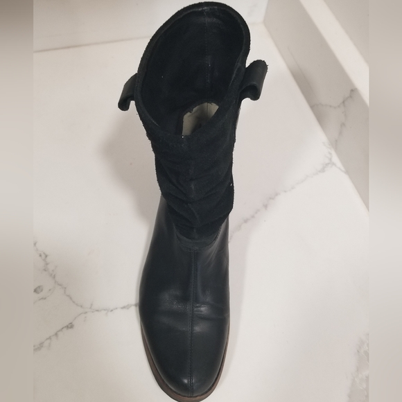 Patagonia Addie Suede and Leather Black Boots Women's Size 6 - Picture 5 of 12